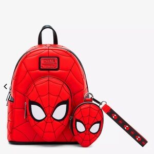 Loungefly Marvel Spider-Man Quilted Mask Set